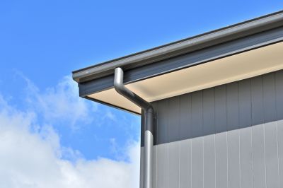 Gutter Cover System on a Roof